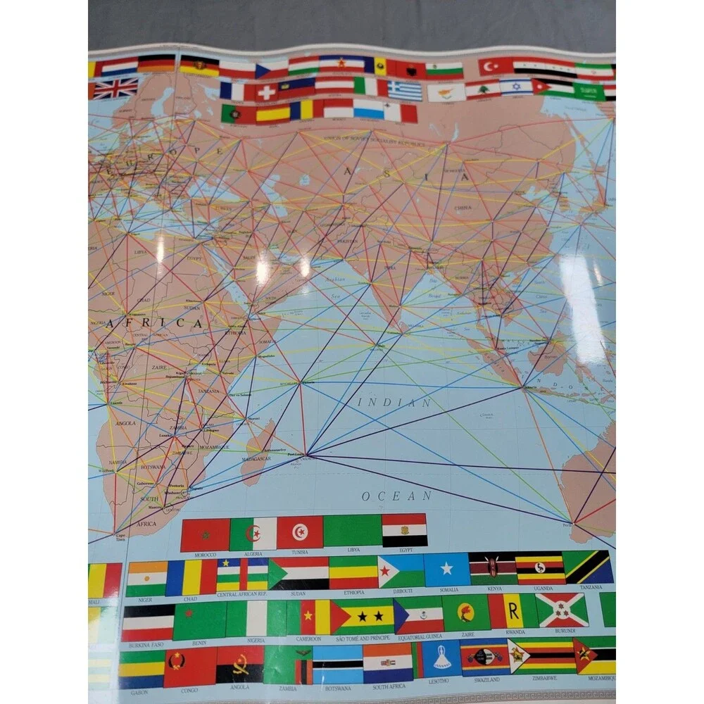 Take Off! World Edition Geography Board Game Resource Games Missing 1 Jet